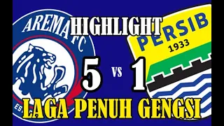 arema fc vs persib bandung highlight FT 5-1 shopee liga 1 indoneia 30-7-2019