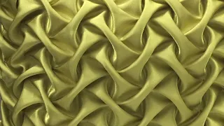 How make crisscross bones pattern  Canadian smocking cushion cover