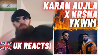 [HYPE UK 🇬🇧 REACTION!] 🇮🇳 YKWIM - KARAN AUJLA, KR$NA | DESI + PUNJABI = 🔥