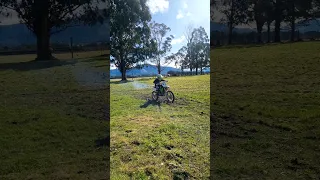 12yo sending mud 30 feet into the air