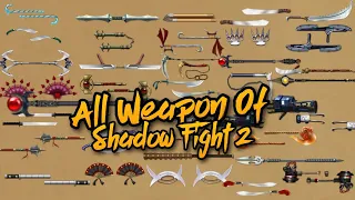 All Weapon of😱 Shadow fight 2🥵 #games #shadow #gaming #ninjagaming #ninja