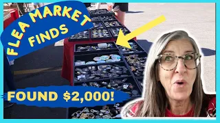 OVER $2,000 OF TREASURES FOUND at This Antique Mall Flea Market in Las Vegas