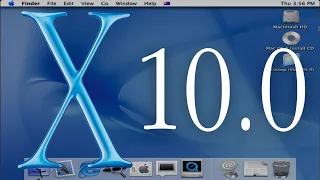 Mac OS X 10.0 Cheetah Demo