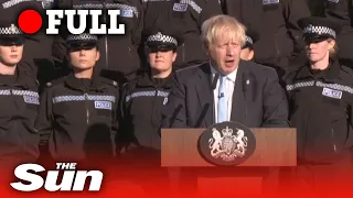 Boris Johnson's Yorkshire policing speech in full