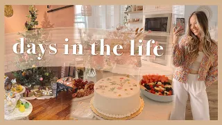 WEEKEND IN THE LIFE | errands, friendsgiving, cleaning, & hosting prep!