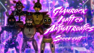 [FNAF | Speed Edit] Making Glamrock Ignited Animatronics (Part 1)