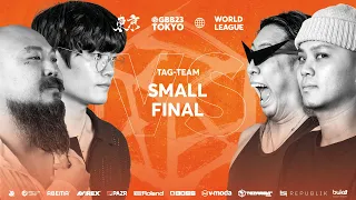 ROFU 🇯🇵 vs JackPot 🇰🇷 I GRAND BEATBOX BATTLE 2023: WORLD LEAGUE I Tag Team Small Final