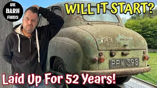 Will it Start? Barn Find Austin A30 | Laid Up For 52 Years! #barnfind #classiccars #willitstart