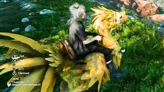 First Time Riding A Chocobo Final Fantasy XV