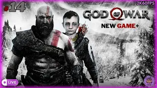 GOD OF WAR - New Game+ |  Part-14 | 2k60fps W.A.S.D.Gaming