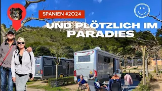 SPANIEN mit dem Wohnmobil #2024, ein Schreck bei der Bergfahrt, und belohnt plötzlich......