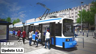 TramSim München 🚋 Update 1.1.3 - Zwei Linien & Betriebsfahrt | Let's Play Tram Sim Munich #05