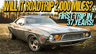 ABANDONED Dodge Challenger: Will It Survive 2,000 Miles After Sitting 37 Years?