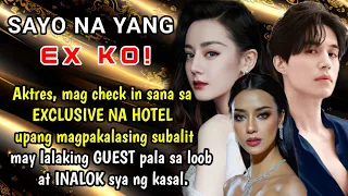 Aktres, magcheck-in sana hotel subalit may lalaking GUEST pala sa loob at INALOK sya ng kasal.