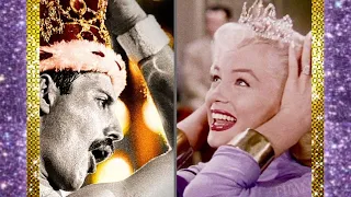 Freddie Mercury&Marilyn Monroe , 2 beautiful angels that always glow.