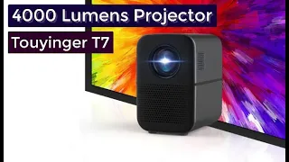 4000 Lumens Projector | Touyinger T7