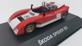 Kaleidoskop slavných vozů Škoda číslo 70 - Škoda Spider B5 v měřítku 1:43 od DeAgostini