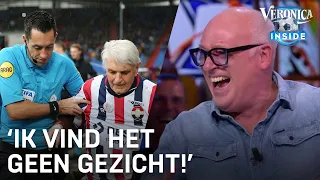 Johan en René gaan stuk om eenzame ouderen op Eredivisie-velden | VERONICA INSIDE