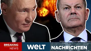 UKRAINE-KRIEG: Putin zittert vor Taurus! Aber Kanzler Olaf Scholz bleibt knallhart | WELT NEWSSTREAM