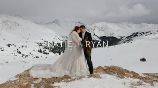 Epic Breckenridge Elopement in the Snow | Winter Elopement Video in Colorado