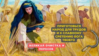 ‼️🎺🕊Поменяй одежды свои. Переплавлю, многих отзову. Будь готов для труда и к сретению с Господом🎺