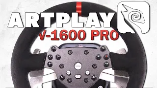 ОБЗОР ИГРОВОГО РУЛЯ ARTPLAYS V-1600 PRO — ДОСТОЙНЫЙ БЮДЖЕТНЫЙ ВАРИАНТ С FORCE FEEDBACK И 900°