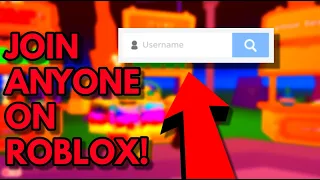How To Join Someone On ROBLOX With Their Joins Off! (2023)