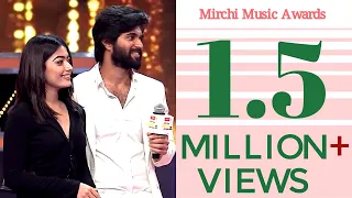 Vijay Devarakonda and Karnataka Crush Rashmika Dance together @Mirchi Music Awards South 2017