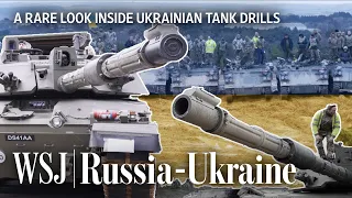 Inside Challenger 2 Tank Training With Ukrainian Troops | WSJ