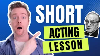 5 Minute Acting Lesson from a Meisner-Trained Actor