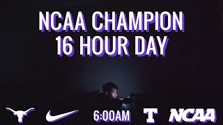 Day in the Life of a Student Athlete (D1 Track)