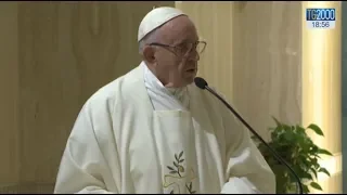 Papa Francesco a Santa Marta: laici e pastori non abbiano paura di sporcarsi le mani