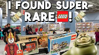 I Found SUPER RARE LEGO At A Convention! SHOPPING VLOG & MYSTERY BOX OPENING!