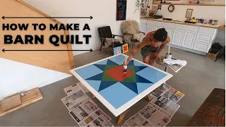 DIY Barn Quilt: Start to Finish (Ohio Star)