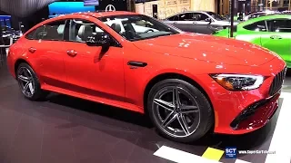 2019 Mercedes AMG GT 53 4 Doors Coupe - Exterior and Interior Walkaround - 2019 NY Auto Show