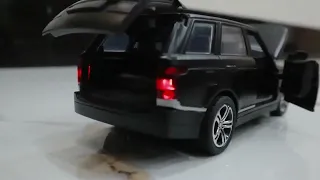 Unboxing A Diecast Model Car Range Rover Metal Car 2023 Interior And Exterior