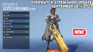 *NEW* ILLARI & BASTION SKINS! Overwatch 2 Shop Update [September 28th, 2023]