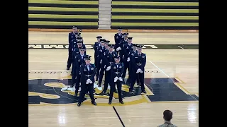 20230204 LSHS Drill Meet-BSS AFJROTC Unarmed Exhibition