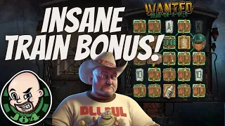 Comeback Train!! Nice Win From Wanted Dead Or A Wild Slot!!