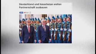 Немецкие СМИ о визите президента Германии в Казахстан