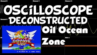 Sonic 2 - Oil Ocean Zone - Oscilloscope Deconstruction