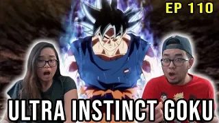 DRAGON BALL SUPER English Dub Episode 110 ULTRA INSTINCT GOKU VS JIREN REACTION & REVIEW