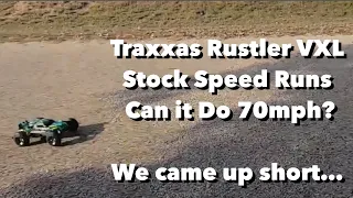 Rustler VXL Speed Runs 2