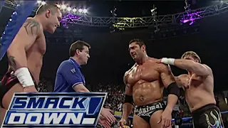 Randy Orton & Mr.Kennedy vs Batista & Eddie Guerrero SMACKDOWN Oct 21,2005