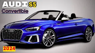 2024 Audi S5 Convertible (Cabriolet) | Price, Review, Specs