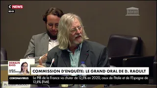 Commission d’enquête : le grand oral de Didier Raoult