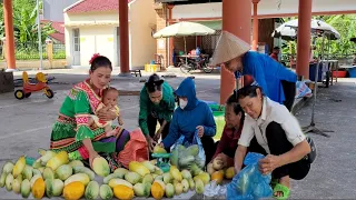 harvest melons for the second time, to buy milk for children, to add more nutrition,