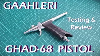 Gaahleri GHAD-68 Pistol-Grip Airbrush Testing & Review