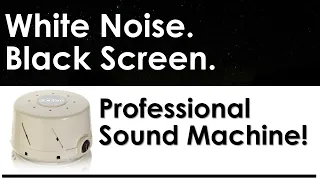 White Noise ∞ Black Screen ∞ Sound Machine ∞ 10 Hours!