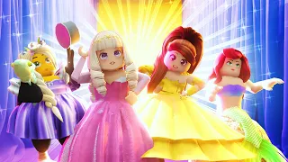 ¡Roblox pero sólo puedes vestirte como una princesa de Disney! ft. #teamgritón